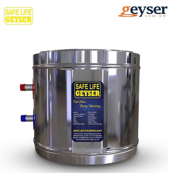 Safe Life Geyser SLG-15-BSS 15 Gallon Electric Geyser