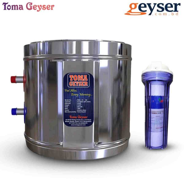 Toma Geyser TMG-10-ASSF 10 Gallon Electric Geyser with Safety Filter