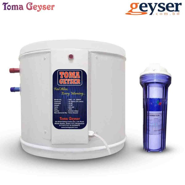 Toma Geyser TMG-10-AWHF 10 Gallon Electric Geyser with Safety Filter